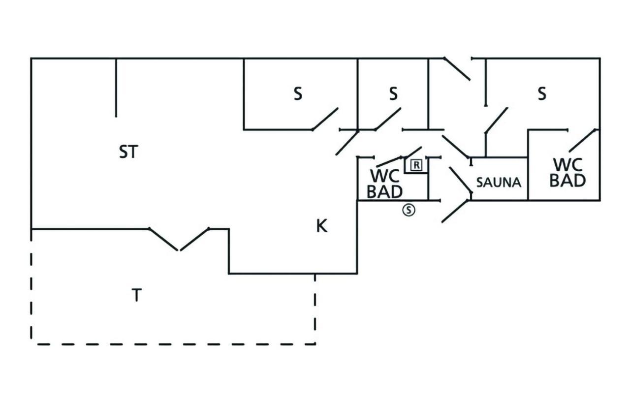Lovely Home In Nexo With Kitchen Eksteriør bilde